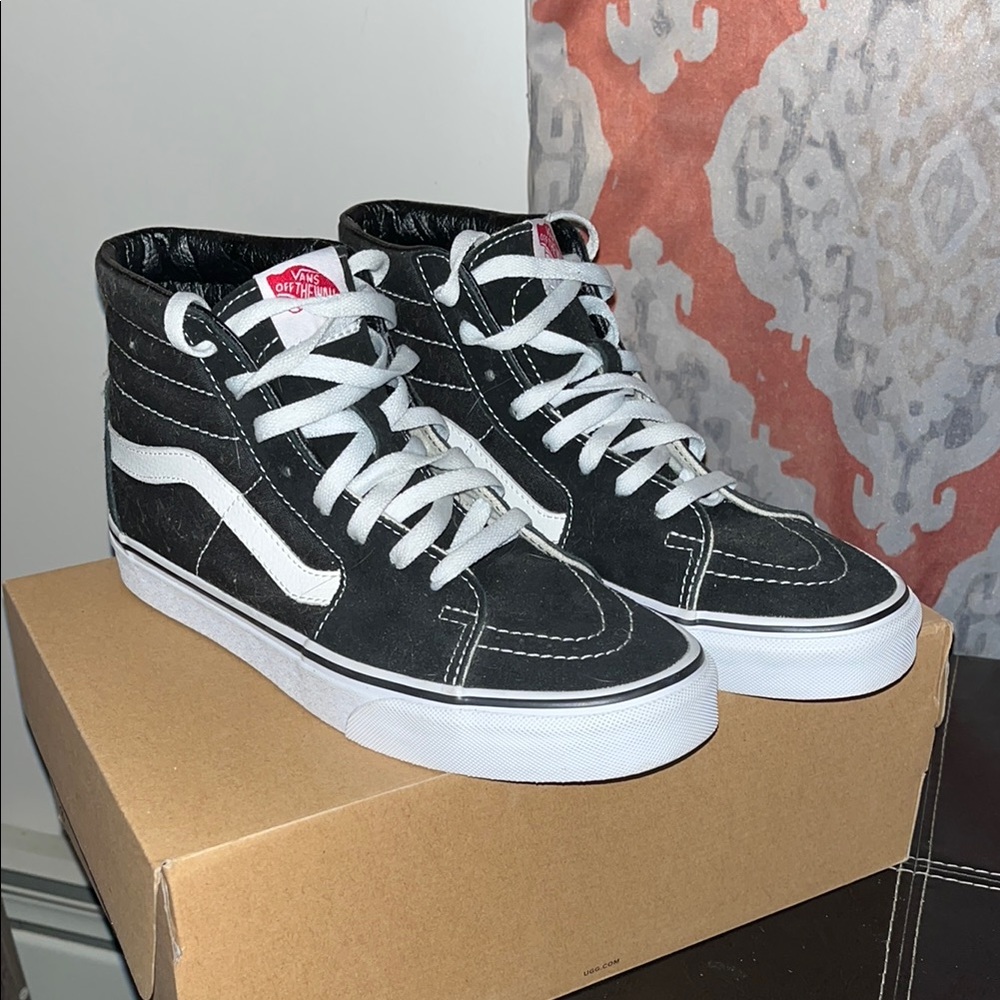 Vans Classic Black and White High-Tops